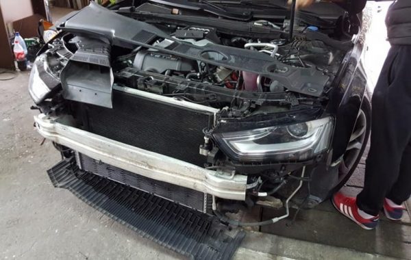 Montaj si activare Senzori Parcare Fata cu afisare pe MMI Audi A4 B8 2013
