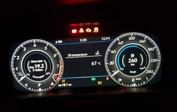 Retrofit la ceasuri Active Info Display (virtual cockpit) VW Golf 7 VII R GTI