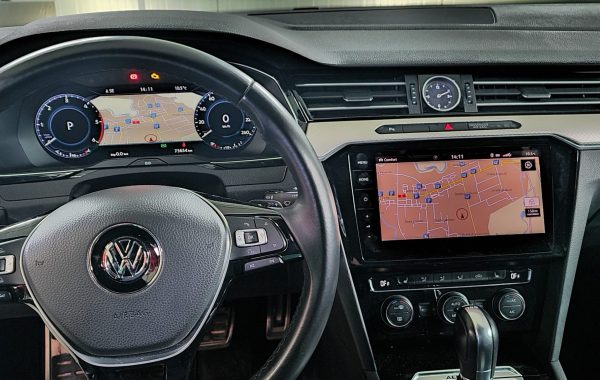 Passat B8 2016 Instalare Navigatie Originala MIB 2.5 Ecran 9.2 Inch