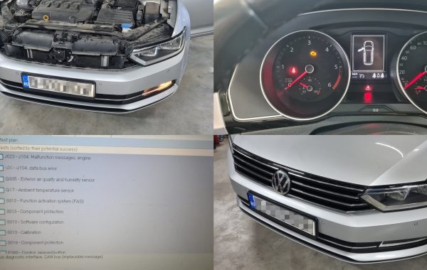 Calibrare Radar ACC / Distronic VW Passat B8