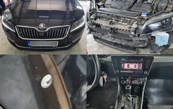 Instalare Senzori Parcare Originali Fata Skoda Superb 3 III 2019