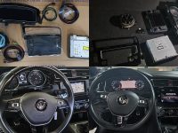 VW Golf 7 2014 Instalare Ceasuri Digitale Virtual Cockpit Camera Spate Navigatie