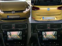 Instalare Camera Marsarier Highline Flip in emblema VW Golf 7 VII