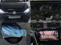 Instalare Camera Marsarier In Emblema Originala VW Golf 7 VII