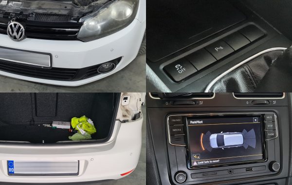 Instalare senzori de parcare fata-spate VW Golf 6 VI