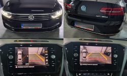 Montaj Camera Spate Marsarier in Emblema VW Passat B8