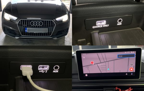 Activare Apple Carplay Android Auto Audi A4 B9 Allroad 2017