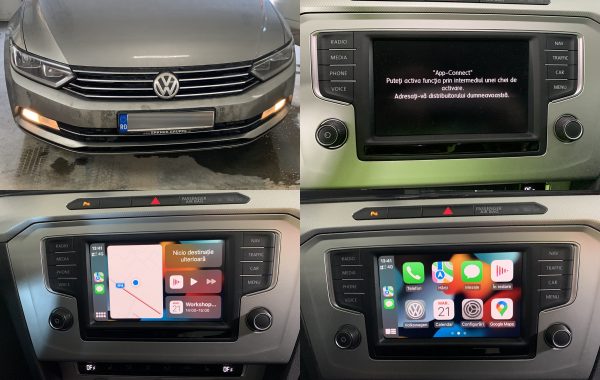 Activare Apple Carplay Android Auto VW Passat B8