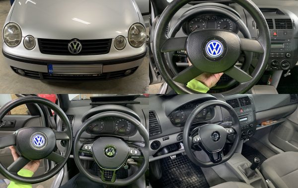 Montaj Volan de piele VW Polo 9N