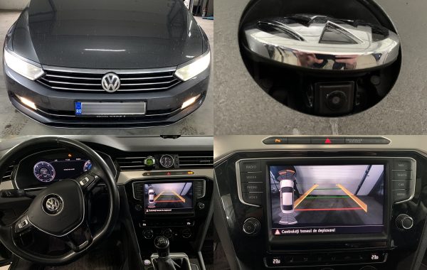 Instalare Camera Spate Marsarier Flip Emblema Originala VW Passat B8