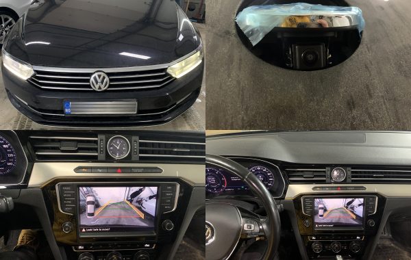 Instalare Camera Flip In Emblema Highline VW Passat B8
