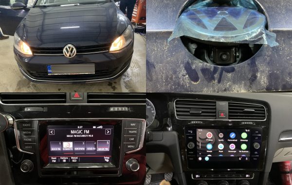 Instalare Camera Spate Marsarier Navigatie MIB 2 VW Golf 7 VII