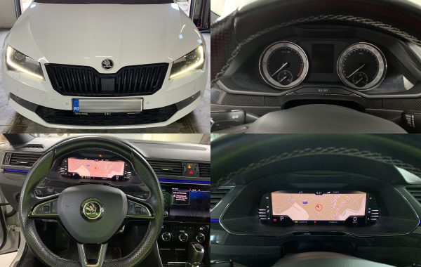 Instalare Ceasuri Digitale Virtual Cockpit AID Skoda Superb 3 III