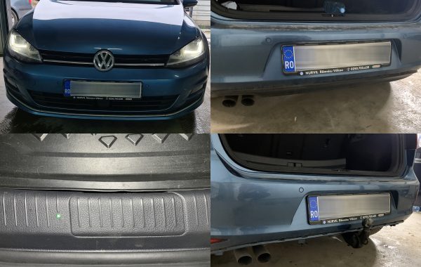 Instalare Carlig Remorcare Retractabil Original VW Golf 7 VII