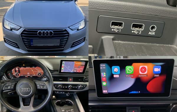 Activare Apple CarPlay Android Auto Audi A4 B9