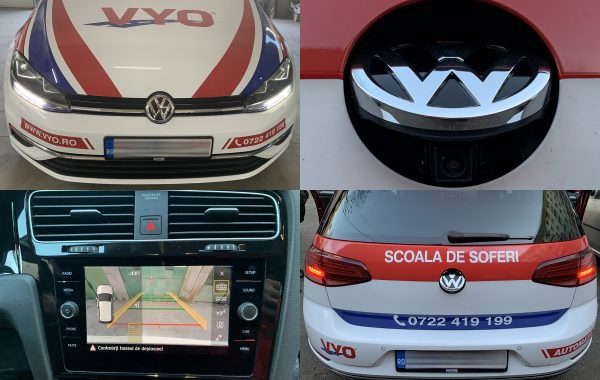 Instalare Camera Video Spate Marsarier Originala VW Golf 7 VII
