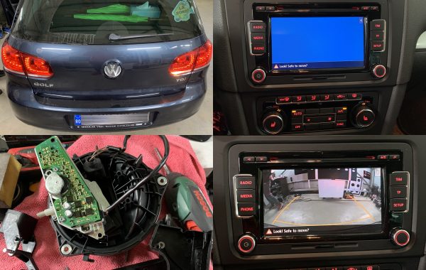 Reparatie Camera Spate Marsarier Originala VW Golf 6 VI