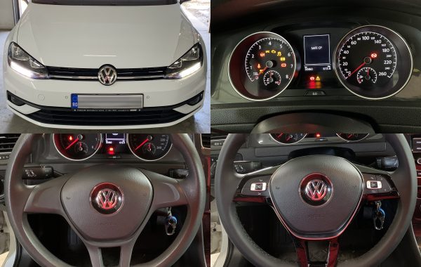 Instalare Volan De Piele Si Comenzi Pe Volan VW Golf 7 VII