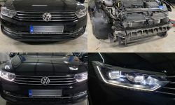 Montaj Faruri Highline LED Matrix Originale VW Passat B8 3G