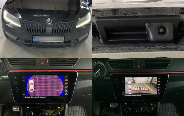 Instalare Camera Video Spate Highline Originala Skoda Superb 3 III