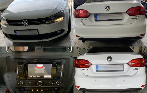 Instalare Senzori De Parcare Spate Originali VW Jetta