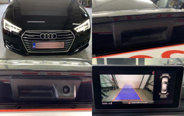 Instalare Camera Video Spate Marsarier Audi A4 B9