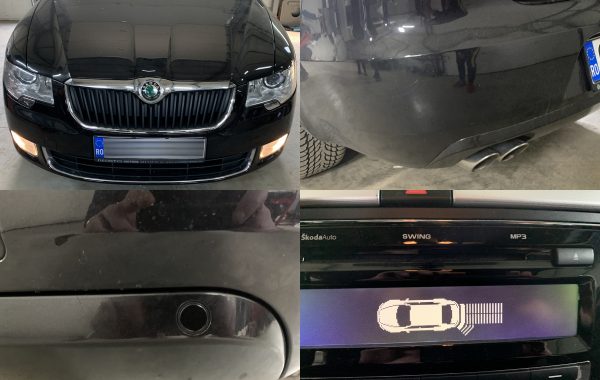Instalare Senzori Parcare Spate Skoda Superb 2 II