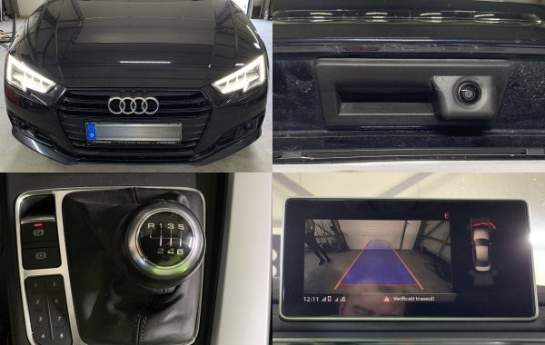Instalare Camera Marsarier Spate Buton Autohold Audi A4 B9