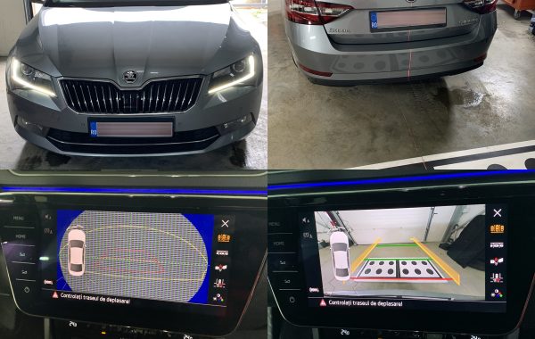 Montaj Camera Video Spate Marsarier Highline Skoda Superb 3 III