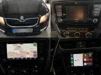 Montaj Unitate Multimedia MIB2 Amplificator Sunet Canton Skoda Octavia 3 III