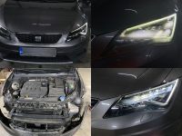 Instalare Faruri LED Seat Lighting Seat Leon 5F Montaj Faruri Facelift