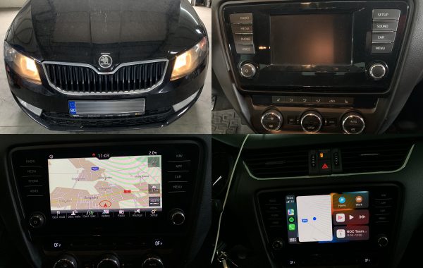 Montaj Unitate Multimedia MIB2 Amplificator Sunet Canton Skoda Octavia 3 III