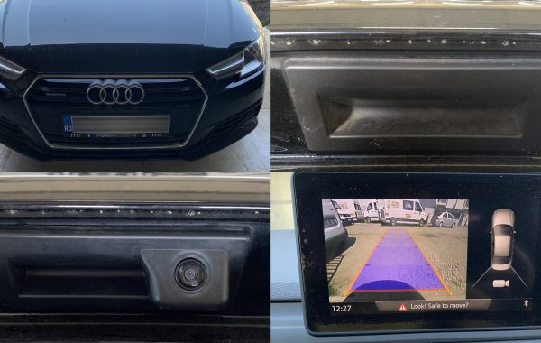 Montaj Camera Spate Marsarier Originala In Maner Audi A4 B9