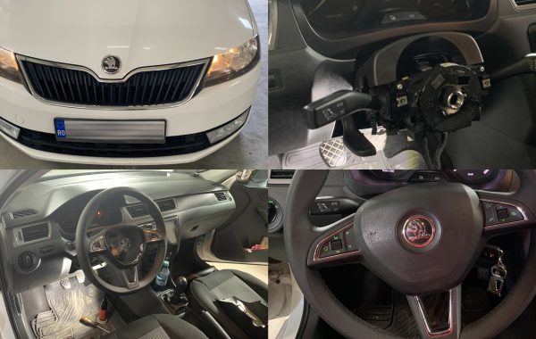 Instalare Comenzi Volan Skoda Rapid