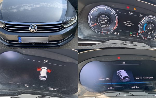 Reparatie Ceasuri Digitale VW Passat B8 Error Eroare Front Assist Eroare ACC Eroare Trip