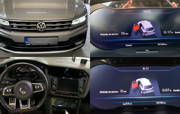 Reparatie Ceasuri Digitale VW Tiguan AD1 Error Eroare Front Assist Eroare ACC Eroare Trip