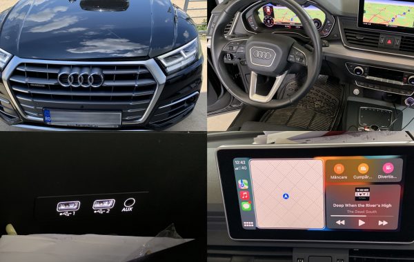 Montare USB Activare Apple Carplay Android Auto Audi Q5 FY