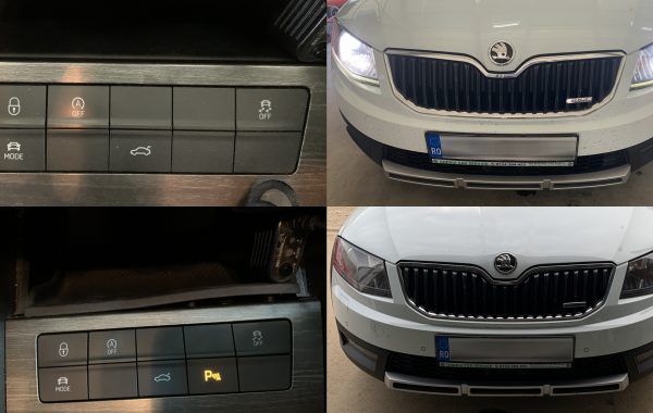 Montaj Camera Spate MIB 2.5 Senzori Parcare Skoda Octavia 3 III Scout