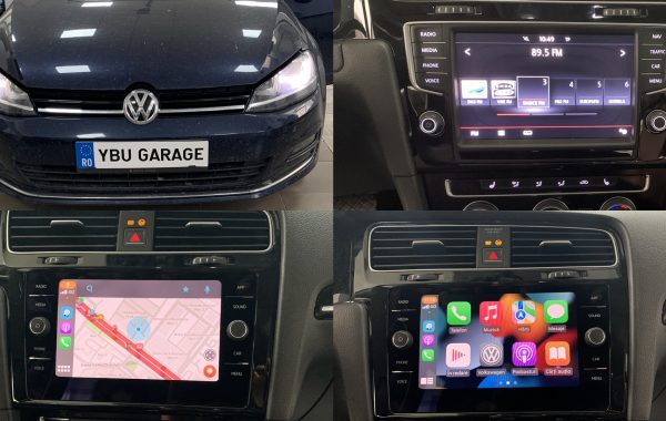 Instalare Unitate MIB 2 Android Auto Apple Carplay VW Golf 7 VII