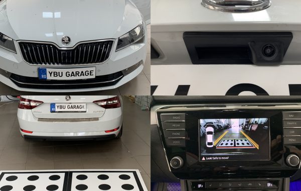 Instalare Camera Video Spate Marsarier Skoda Superb 3 III