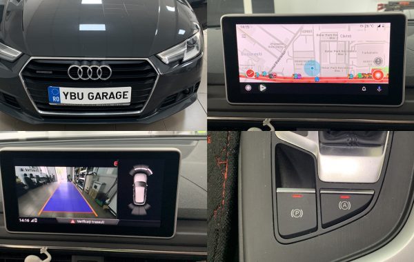 Instalare Apple Carplay Android Auto Camera Marsarier Autohold Audi A4 B9