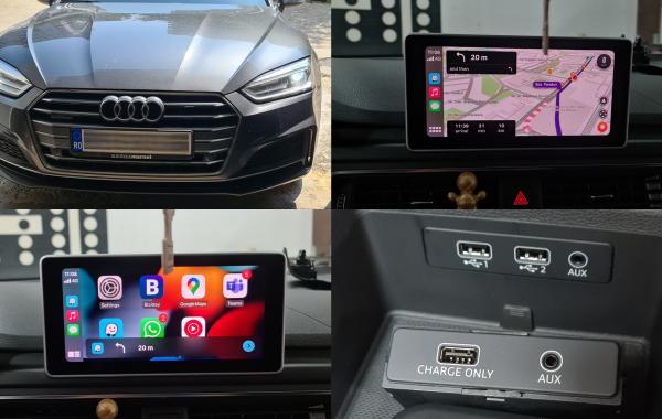 Carplay Android Auto Audi A5 F5 2018 Google Waze Youtube Android Iphone