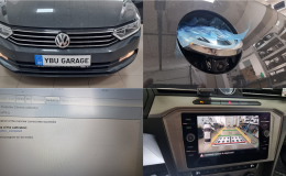 Instalare Senzori Parcare Originali Fata Spate VW Passat B8 3G 2017 Cu Afisare