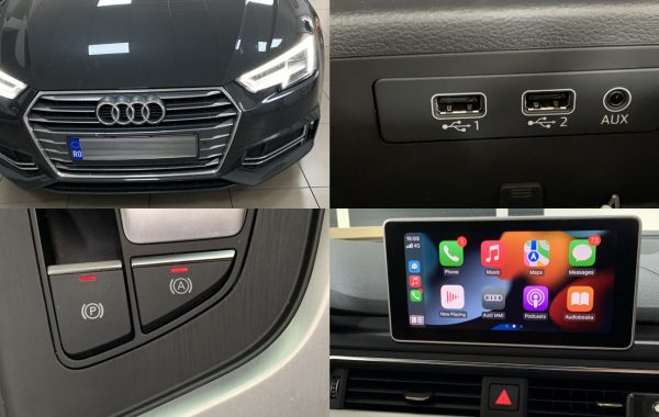 Instalare Port USB Activare Apple Carplay Android Auto Autohold Audi A4 B9