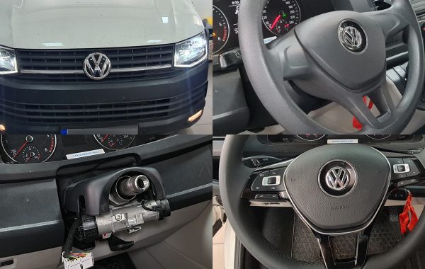 Instalare Pilot Automat Tempomat Cruise Control Pe Volan VW Transporter T6