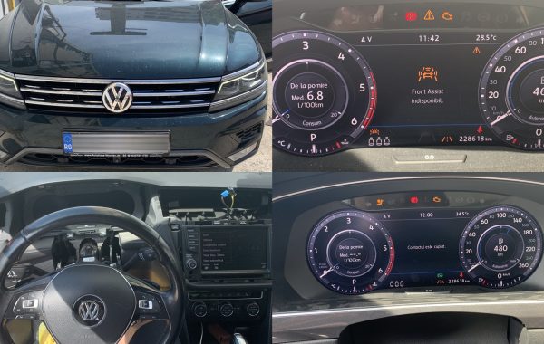 Remediere Reparatie Eroare Ceasuri Digitale Tablou De Bord Atelier Front Assist Indisponibil VW Tiguan AD1