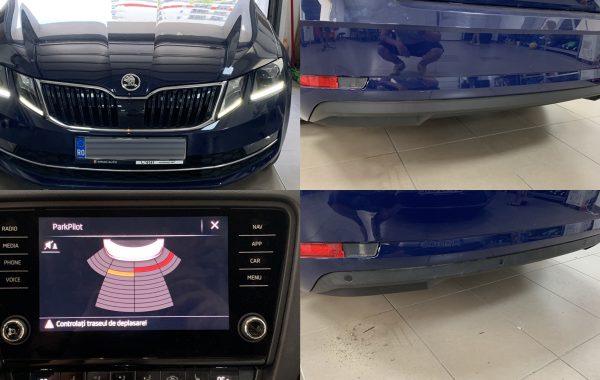 Instalare Senzori Parcare Spate Skoda Octavia 3 III Facelift
