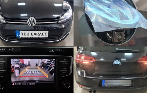 Instalare Camera Marsarier Highine In Emblema VW Golf 7 VII