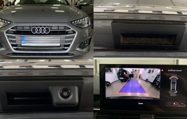 Montaje Camera Video Spate Marsarier Audi A4 B9 Facelift