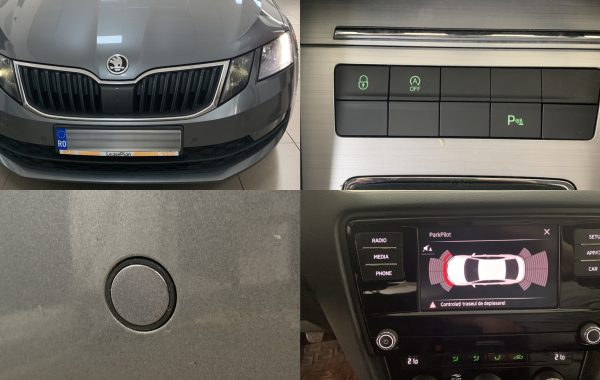 Instalare Senzori Parcare Fata Spate Originali Skoda Octavia 3 III Facelift